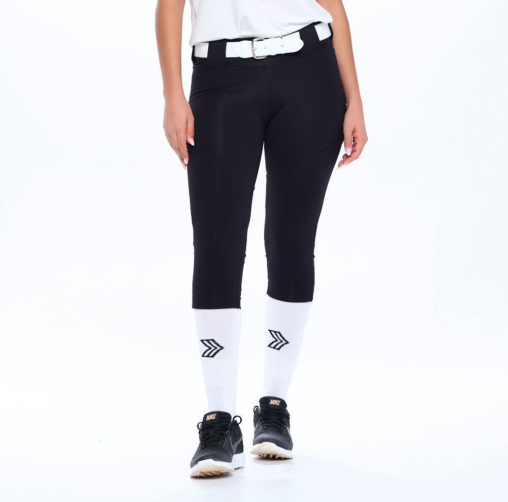 Softball Pant Beltloop Black – bellalete