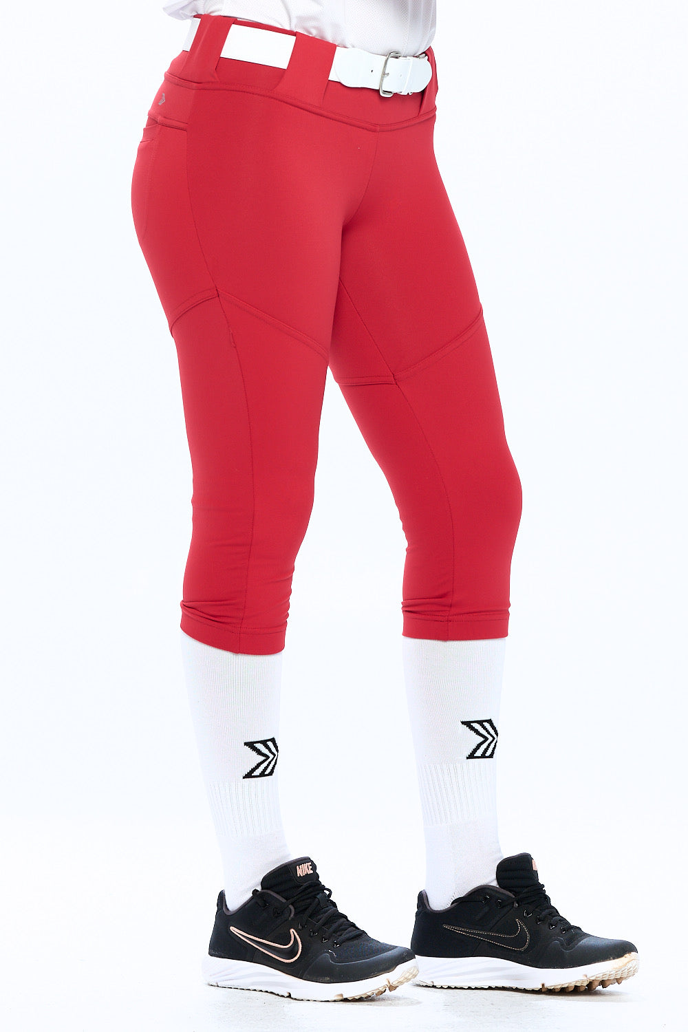red softball pants nike
